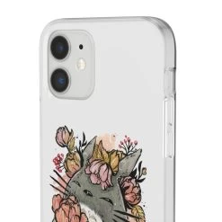 Totoro By The Flowers IPhone Cases -Ghibli Shop 68166 543