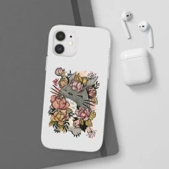 Totoro By The Flowers IPhone Cases -Ghibli Shop 68166 544
