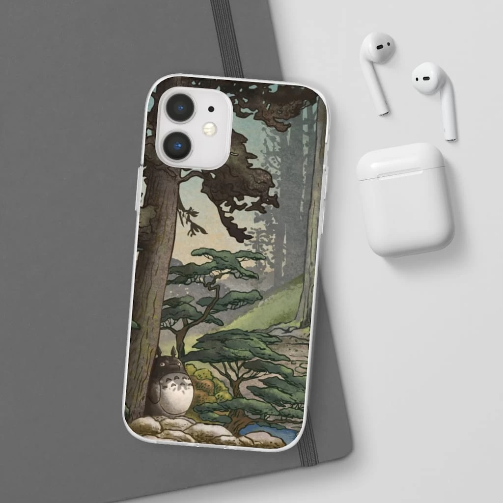 Totoro In The Landscape IPhone Cases 5 Totoro In The Landscape IPhone Cases - Image 3