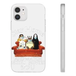 Stay Home And Watch Ghibli Movie IPhone Cases -Ghibli Shop 68166 635