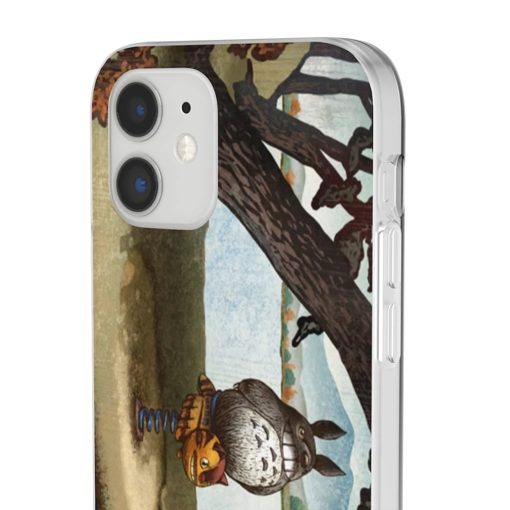 Totoro On The Catbus Spring Ride IPhone Cases 7 Totoro On The Catbus Spring Ride IPhone Cases - Image 5