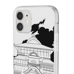 Spirited Away Bathhouse Illustrated Graphic IPhone Cases -Ghibli Shop 68166 762