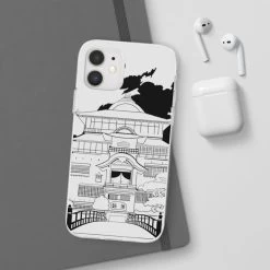 Spirited Away Bathhouse Illustrated Graphic IPhone Cases -Ghibli Shop 68166 763