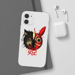 Princess Mononoke Mask & Wolf IPhone Cases -Ghibli Shop 68166 8 2