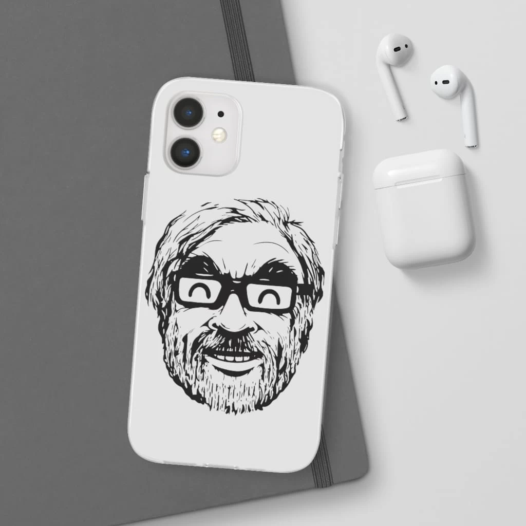Ghibli Studio – Hayao Miyazaki Portrait IPhone Cases 8 Ghibli Studio – Hayao Miyazaki Portrait IPhone Cases - Image 6