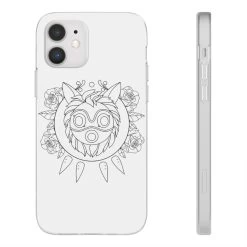 Princess Mononoke Mask In Black And White IPhone Cases 25 Princess Mononoke Mask In Black And White IPhone Cases -Ghibli Shop 68166 9 1