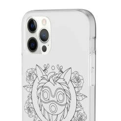 Princess Mononoke Mask In Black And White IPhone Cases 32 Princess Mononoke Mask In Black And White IPhone Cases -Ghibli Shop 68167 10 1