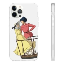 Howl’s Moving Castle – Sophie And Howl Gazing At Each Other IPhone Cases -Ghibli Shop 68167 154 1