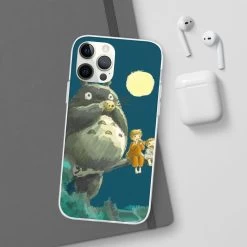 My Neighbor Totoro By The Moon IPhone Cases -Ghibli Shop 68167 204 1