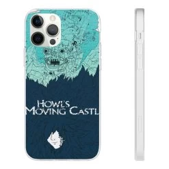 Howl’s Moving Castle Blue Tone Art IPhone Cases -Ghibli Shop 68167 208