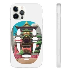 Spirited Away – The Bathhouse Ft. No Face IPhone Cases -Ghibli Shop 68167 214