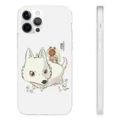 Princess Mononoke And The Wolf Cute Chibi Version IPhone Cases 31 Princess Mononoke And The Wolf Cute Chibi Version IPhone Cases -Ghibli Shop 68167 240