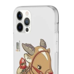 Princess Mononoke Ashitaka And Yakul Chibi IPhone Cases -Ghibli Shop 68167 25