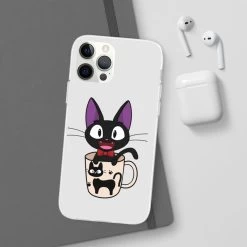 Jiji In The Cat Cup IPhone Cases -Ghibli Shop 68167 257