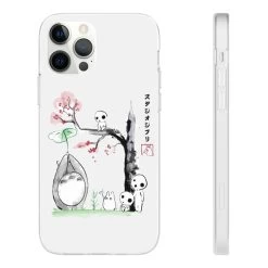 Totoro And The Tree Spirits IPhone Cases -Ghibli Shop 68167 270