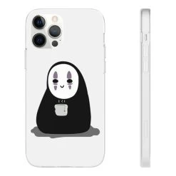 Cute No Face Kaonashi Drinking Hot Tea IPhone Cases -Ghibli Shop 68167 312