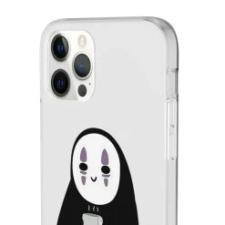 Cute No Face Kaonashi Drinking Hot Tea IPhone Cases -Ghibli Shop 68167 313