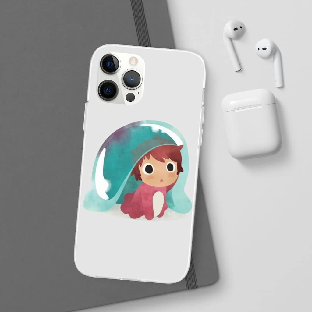 Ponyo Water Color IPhone Cases 14 Ponyo Water Color IPhone Cases - Image 12