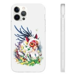 Princess Mononoke Colorful Portrait IPhone Cases -Ghibli Shop 68167 385