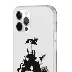 Studio Ghibli Black & White Art Compilation IPhone Cases 32 Studio Ghibli Black & White Art Compilation IPhone Cases -Ghibli Shop 68167 4