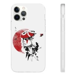 Princess Mononoke And The Red Moon IPhone Cases -Ghibli Shop 68167 406