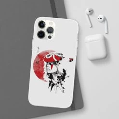 Princess Mononoke And The Red Moon IPhone Cases -Ghibli Shop 68167 408