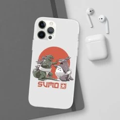 Totoro Vs Godzilla Sumo IPhone Cases -Ghibli Shop 68167 456