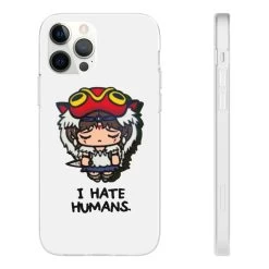 Princess Mononoke Chibi – I Hate Humans IPhone Cases -Ghibli Shop 68167 517