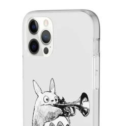 Totoro And The Trumpet IPhone Cases -Ghibli Shop 68167 52 1