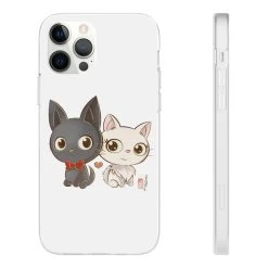 Kiki’s Delivery Service – Jiji And Lily Chibi IPhone Cases -Ghibli Shop 68167 529