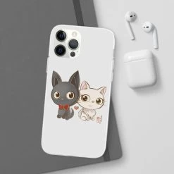 Kiki’s Delivery Service – Jiji And Lily Chibi IPhone Cases -Ghibli Shop 68167 531