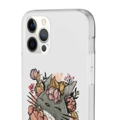 Totoro By The Flowers IPhone Cases -Ghibli Shop 68167 539