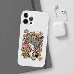 Totoro By The Flowers IPhone Cases -Ghibli Shop 68167 540