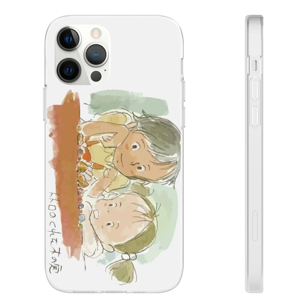 My Neighbor Totoro – Mei & Satsuki Water Color IPhone Cases 12 My Neighbor Totoro – Mei & Satsuki Water Color IPhone Cases - Image 10