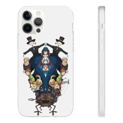 Howl’s Moving Castle Characters Mirror IPhone Cases -Ghibli Shop 68167 619