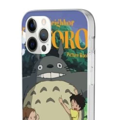 My Neighbor Totoro On The Tree IPhone Cases -Ghibli Shop 68167 629