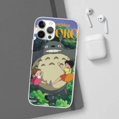 My Neighbor Totoro On The Tree IPhone Cases -Ghibli Shop 68167 630