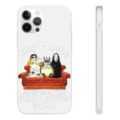 Stay Home And Watch Ghibli Movie IPhone Cases -Ghibli Shop 68167 631