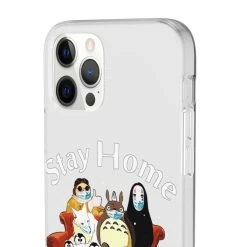 Stay Home And Watch Ghibli Movie IPhone Cases -Ghibli Shop 68167 632