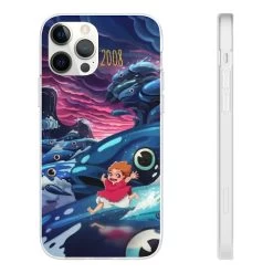 Ponyo 2008 Illustration IPhone Cases -Ghibli Shop 68167 658