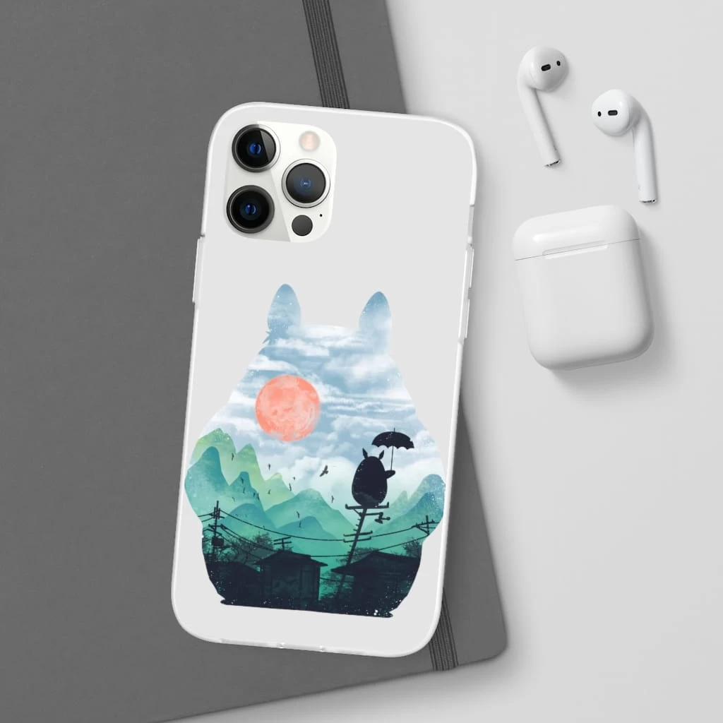Totoro On The Line Lanscape IPhone Cases 14 Totoro On The Line Lanscape IPhone Cases - Image 12