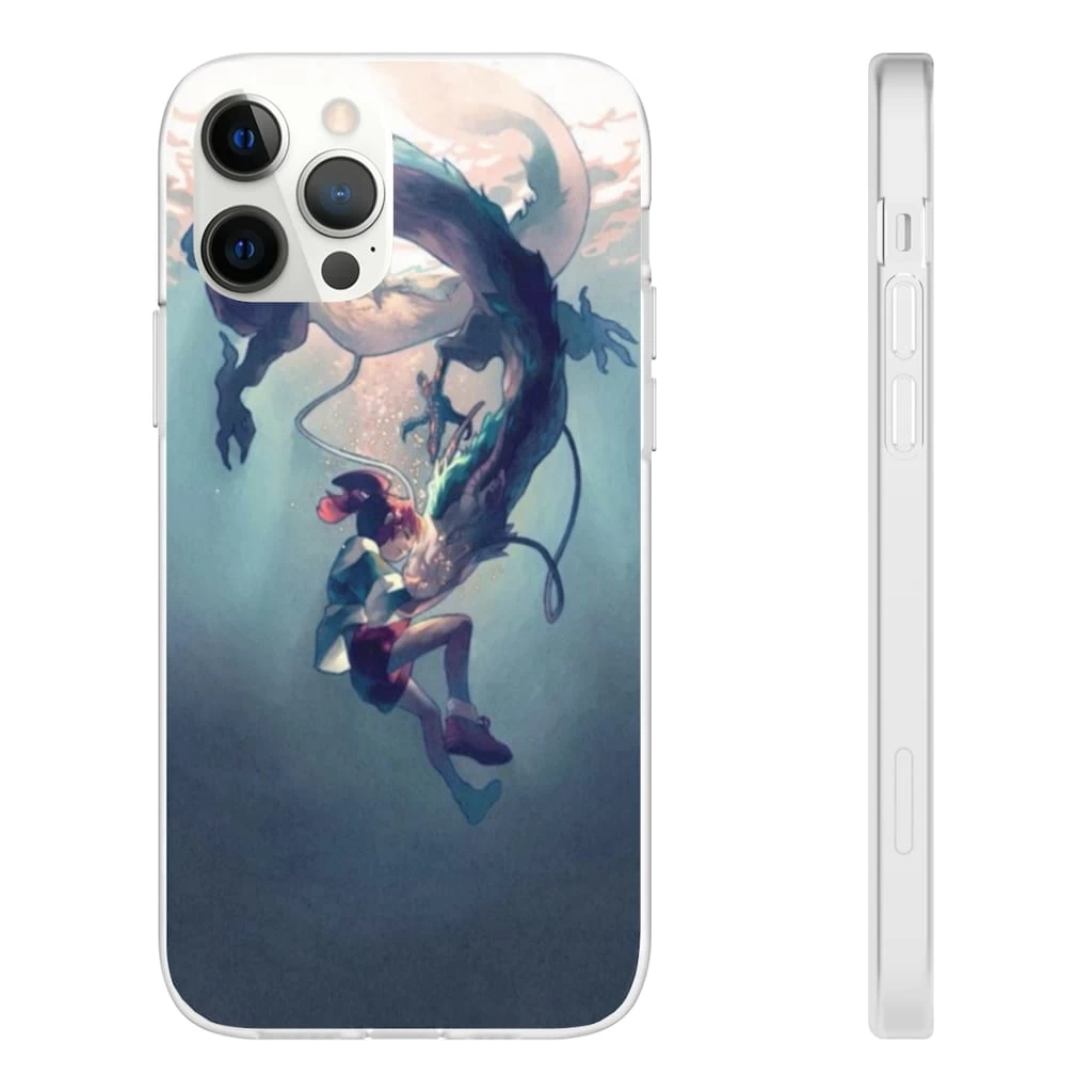 Spirited Away – Chihiro And Haku Under The Water IPhone Cases 12 Spirited Away – Chihiro And Haku Under The Water IPhone Cases - Image 10