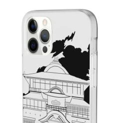Spirited Away Bathhouse Illustrated Graphic IPhone Cases -Ghibli Shop 68167 756