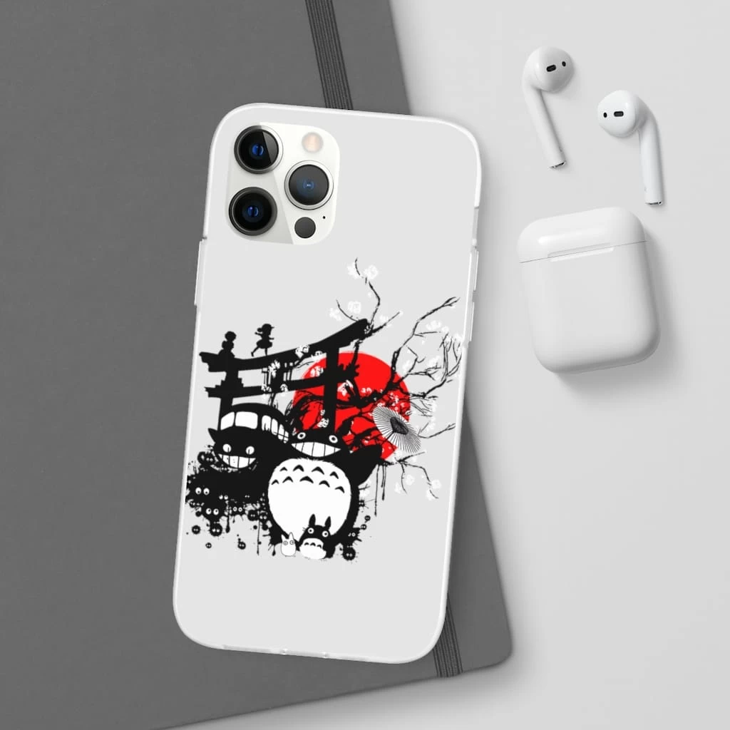 Totoro And Friends By The Red Moon IPhone Cases 14 Totoro And Friends By The Red Moon IPhone Cases - Image 12