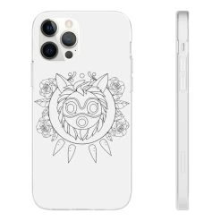 Princess Mononoke Mask In Black And White IPhone Cases 31 Princess Mononoke Mask In Black And White IPhone Cases -Ghibli Shop 68167 9 1