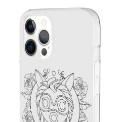 Princess Mononoke Mask In Black And White IPhone Cases 35 Princess Mononoke Mask In Black And White IPhone Cases -Ghibli Shop 68168 10 1