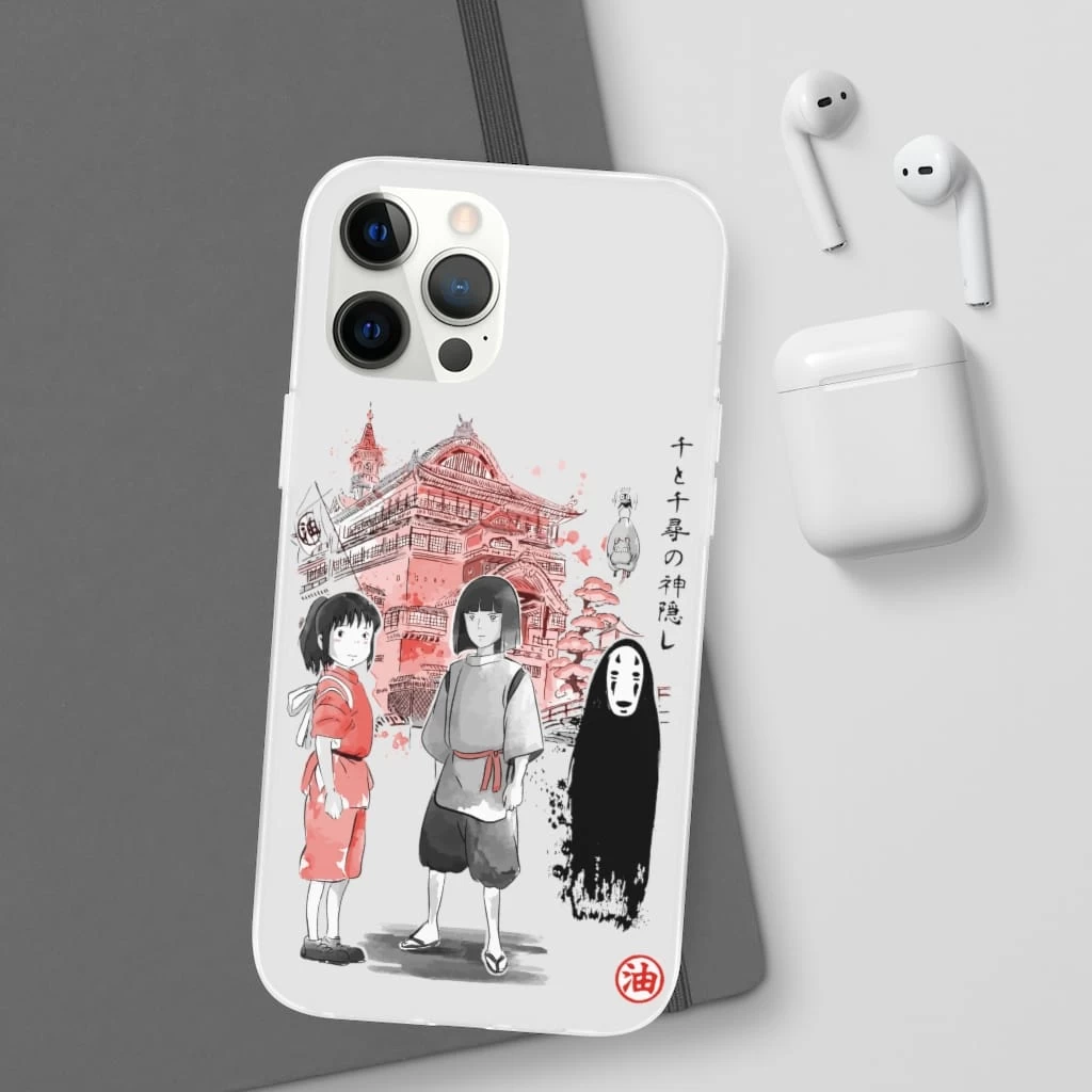 Spirited Away – Sen And Friends By The Bathhouse IPhone Cases 5 Spirited Away – Sen And Friends By The Bathhouse IPhone Cases - Image 3