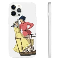 Howl’s Moving Castle – Sophie And Howl Gazing At Each Other IPhone Cases -Ghibli Shop 68168 153 1