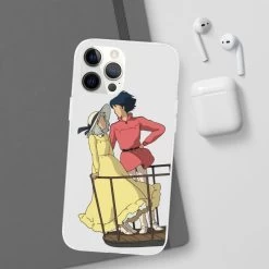 Howl’s Moving Castle – Sophie And Howl Gazing At Each Other IPhone Cases -Ghibli Shop 68168 155 1