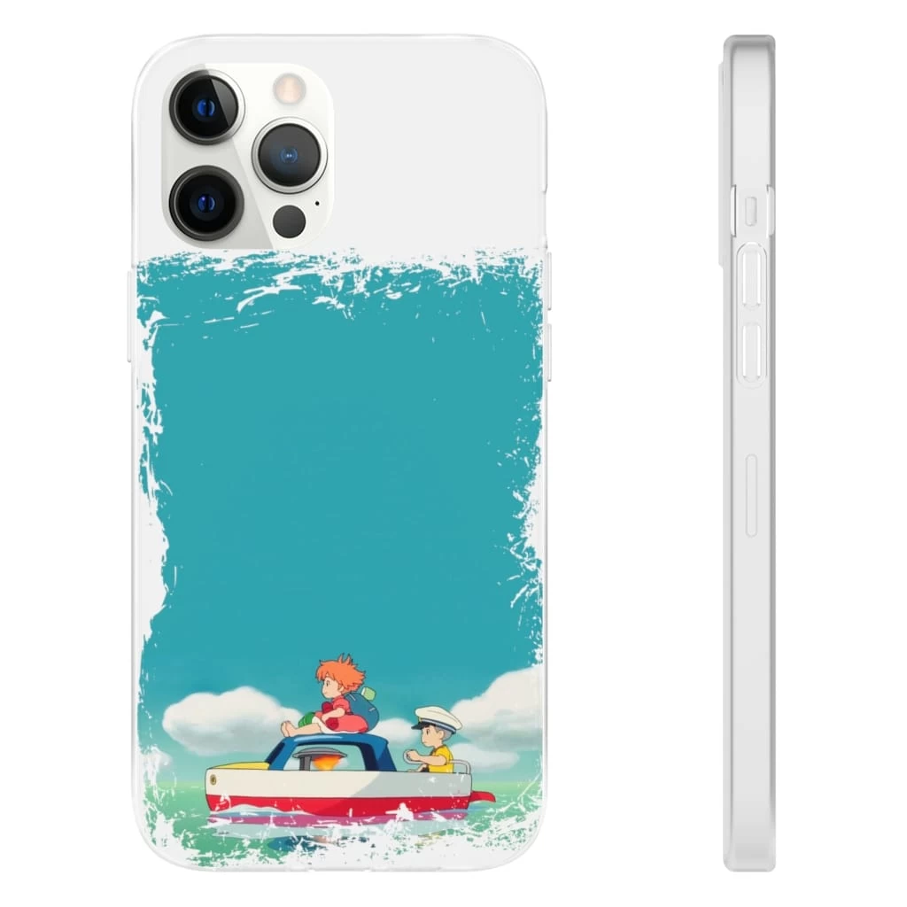 Ponyo And Sosuke On Boat IPhone Cases 15 Ponyo And Sosuke On Boat IPhone Cases - Image 13